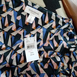 Maternity wrap dress